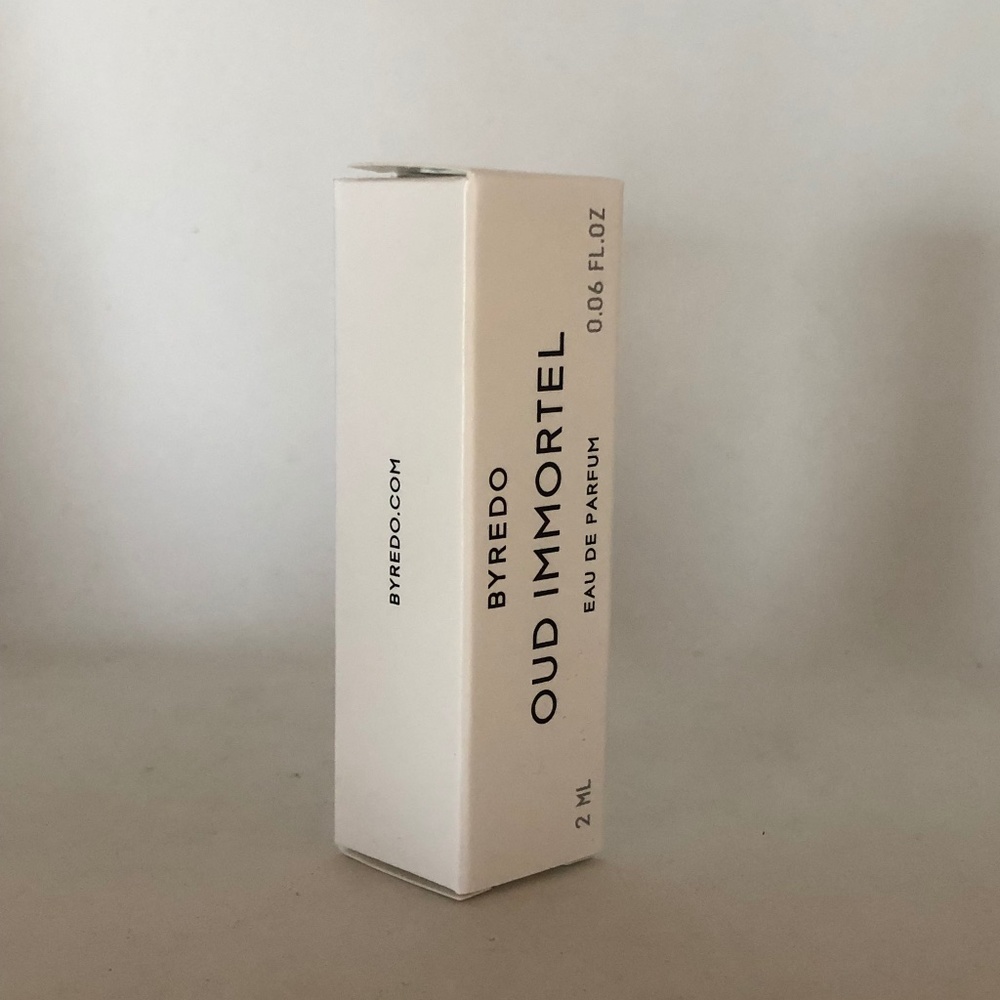 BYREDO OUD IMMORTEL VIAL SAMPLE 0.06 FL. OZ. 2 ML